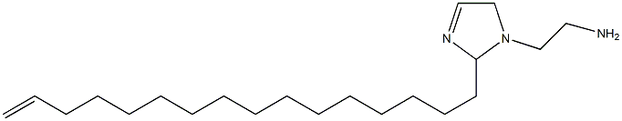 1-(2-Aminoethyl)-2-(15-hexadecenyl)-3-imidazoline 结构式
