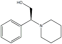 (S)-2-Phenyl-2-piperidinoethanol,,结构式