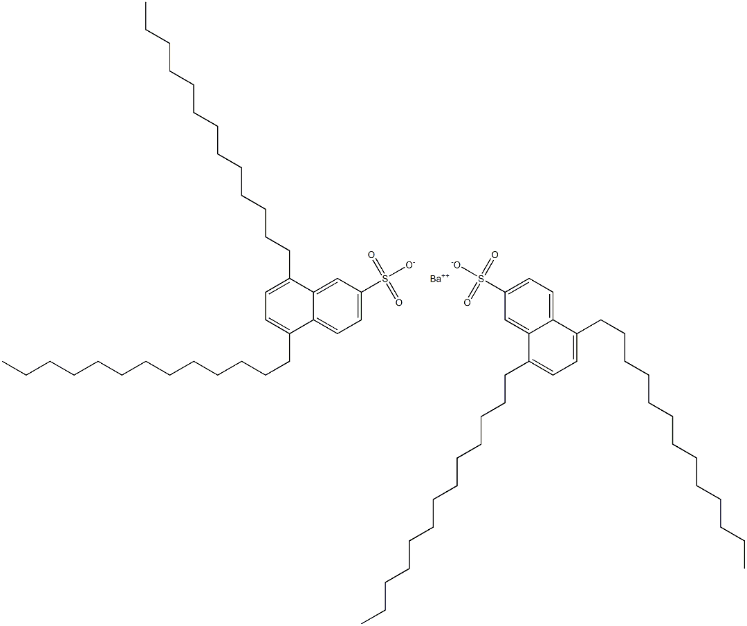 Bis(5,8-ditridecyl-2-naphthalenesulfonic acid)barium salt|