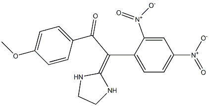 2-[(2,4-Dinitrophenyl)(4-methoxybenzoyl)methylene]imidazolidine
