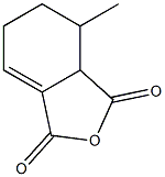 7-メチル-5,6,7,7a-テトラヒドロイソベンゾフラン-1,3-ジオン 化学構造式