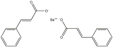  Biscinnamic acid barium salt