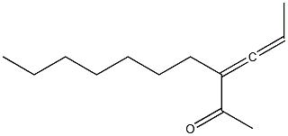 (S)-3-Heptyl-3,4-hexadien-2-one Structure