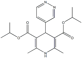 1,4-Dihydro-2,6-dimethyl-4-(4-pyridazinyl)pyridine-3,5-dicarboxylic acid diisopropyl ester|