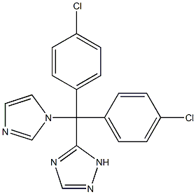 5-[Bis(4-chlorophenyl)(1H-imidazol-1-yl)methyl]-1H-1,2,4-triazole