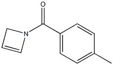 1-(4-Methylbenzoyl)-2-azetine 结构式