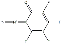 6-Diazo-2,3,4,5-tetrafluoro-2,4-cyclohexadien-1-one Structure