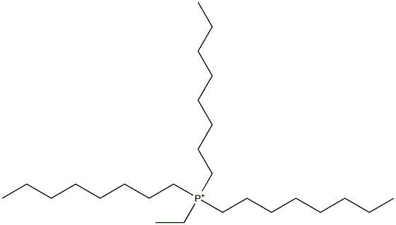 Trioctylethylphosphonium,,结构式