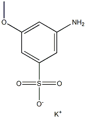 3-Amino-5-methoxybenzenesulfonic acid potassium salt