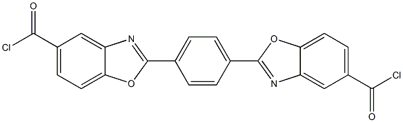 1,4-Bis(5-chloroformylbenzoxazol-2-yl)benzene