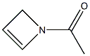 1-Acetyl-2-azetine Structure