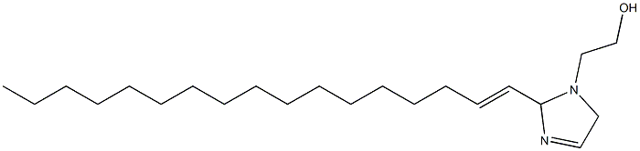 2-(1-Heptadecenyl)-3-imidazoline-1-ethanol Struktur