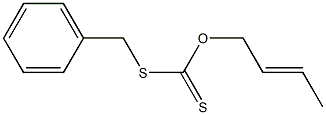 Dithiocarbonic acid O-(2-butenyl)S-benzyl ester|