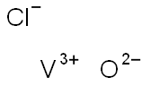 バナジウム(III)オキシドクロリド 化学構造式