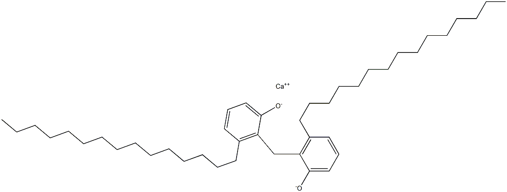 Calcium 2,2'-methylenebis(3-pentadecylphenoxide) 结构式