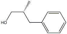 (2R)-2-Methyl-3-phenyl-1-propanol 结构式