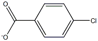 4-Chlorobenzoic acid anion