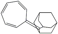 2-(2,4,6-Cycloheptatrien-1-ylidene)adamantane,,结构式