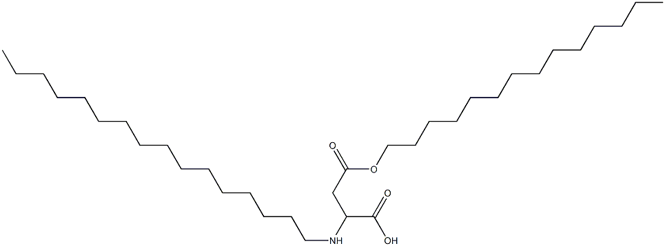 2-Hexadecylamino-3-(tetradecyloxycarbonyl)propionic acid