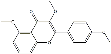  2-(4-Methoxyphenyl)-3,5-dimethoxy-4H-1-benzopyran-4-one