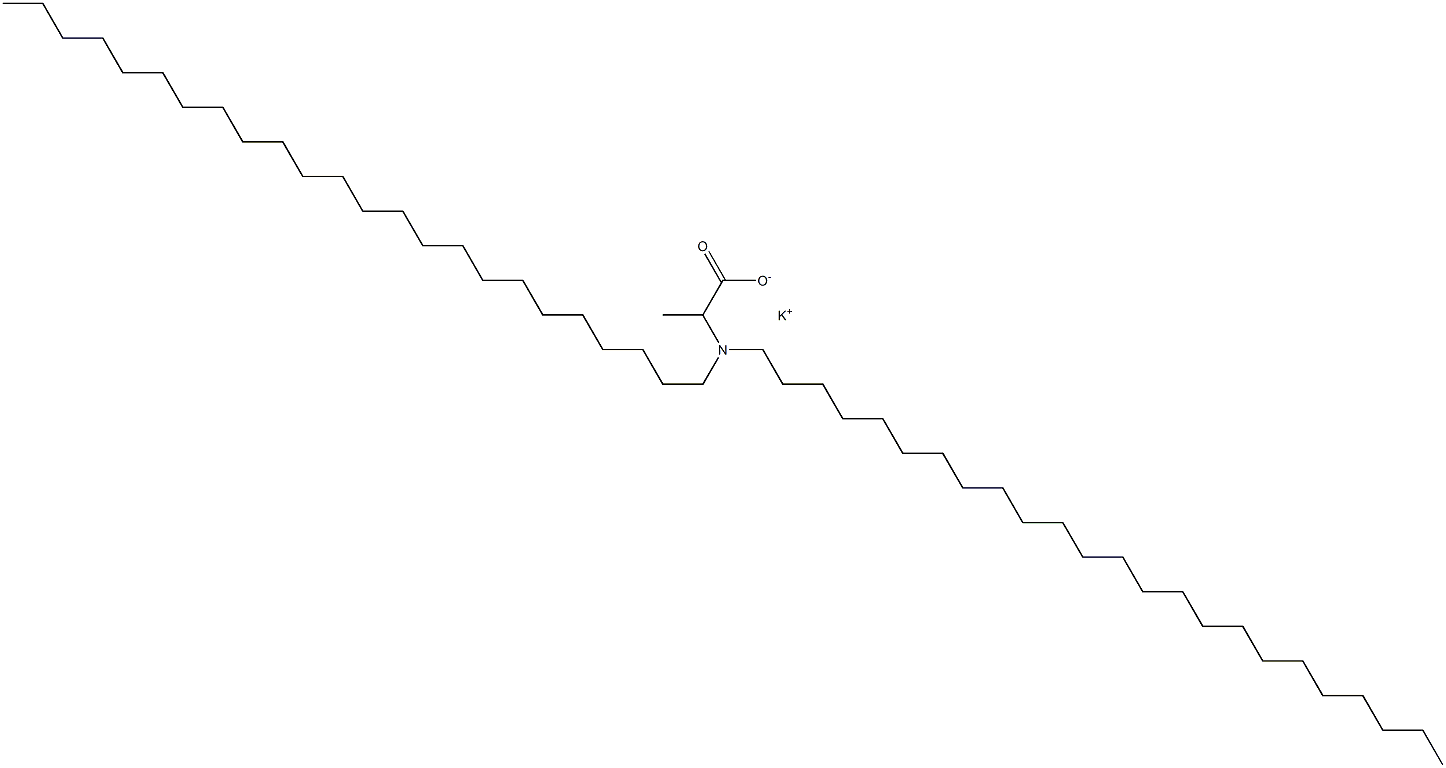 2-(Ditetracosylamino)propanoic acid potassium salt