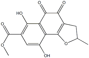 4,5-Dioxo-6,9-dihydroxy-2-methyl-2,3,4,5-tetrahydronaphtho[1,2-b]furan-7-carboxylic acid methyl ester