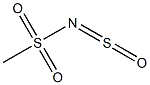 N-Sulfinylmethanesulfonamide Structure