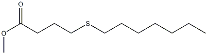 5-Thiadodecanoic acid methyl ester,,结构式