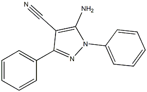 5-Amino-1,3-diphenyl-1H-pyrazole-4-carbonitrile