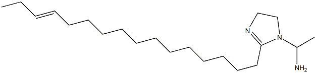 1-(1-Aminoethyl)-2-(13-hexadecenyl)-2-imidazoline,,结构式