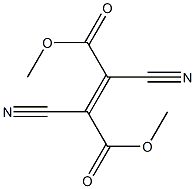 Dimethyl dicyanofumarate Struktur
