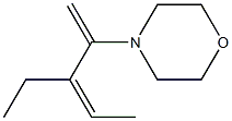  4-[(Z)-2-Ethyl-1-methylene-2-butenyl]morpholine