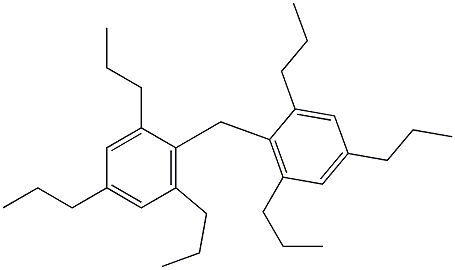 2,2'-Methylenebis(1,3,5-tripropylbenzene),,结构式