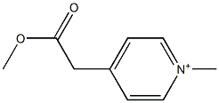 4-(2-Methoxy-2-oxoethyl)-1-methylpyridinium