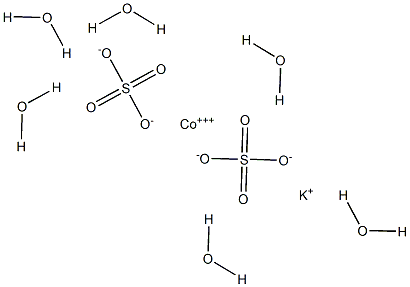 Cobalt potassium bissulfate hexahydrate