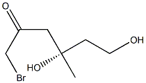 (4S)-4,6-Dihydroxy-4-methyl-1-bromo-2-hexanone|
