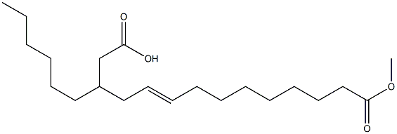  12-Carboxymethyl-9-octadecenoic acid 1-methyl ester