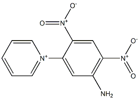 1-(2,4-Dinitro-5-aminophenyl)pyridinium 结构式