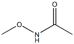 N-メトキシアセトイミド酸 化学構造式