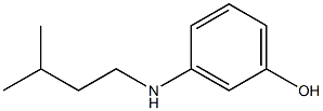 m-(Isopentylamino)phenol Structure