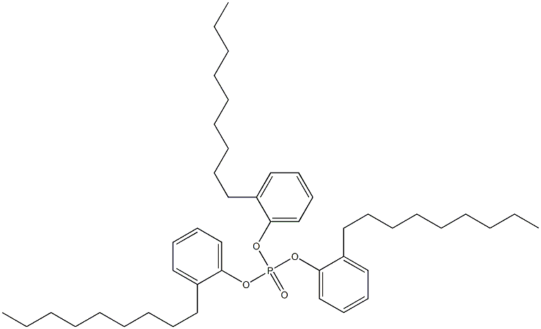 Phosphoric acid tri(2-nonylphenyl) ester Structure