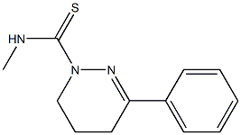 1,4,5,6-Tetrahydro-N-methyl-3-phenylpyridazine-1-carbothioamide Structure