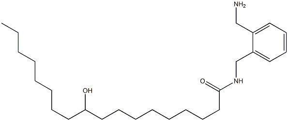 10-Hydroxy-N-(2-aminomethylbenzyl)stearamide