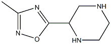  3-Methyl-5-(piperazin-2-yl)-1,2,4-oxadiazole