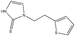 1-[2-(2-Thienyl)ethyl]-4-imidazoline-2-thione Struktur