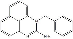 1-Benzyl-1H-perimidin-2-amine Struktur