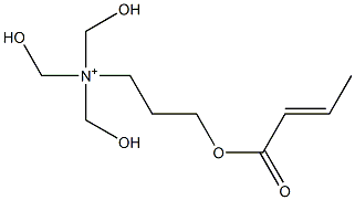 3-(2-Butenoyloxy)-N,N,N-tris(hydroxymethyl)-1-propanaminium