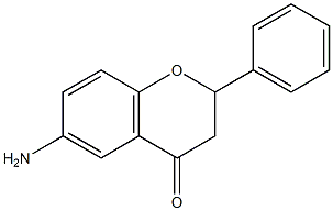 6-Aminoflavanone,,结构式