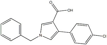  1-Benzyl-4-(4-chlorophenyl)-1H-pyrrole-3-carboxylic acid