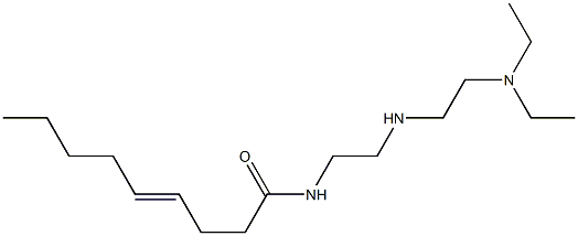 N-[2-[2-(Diethylamino)ethylamino]ethyl]-4-nonenamide